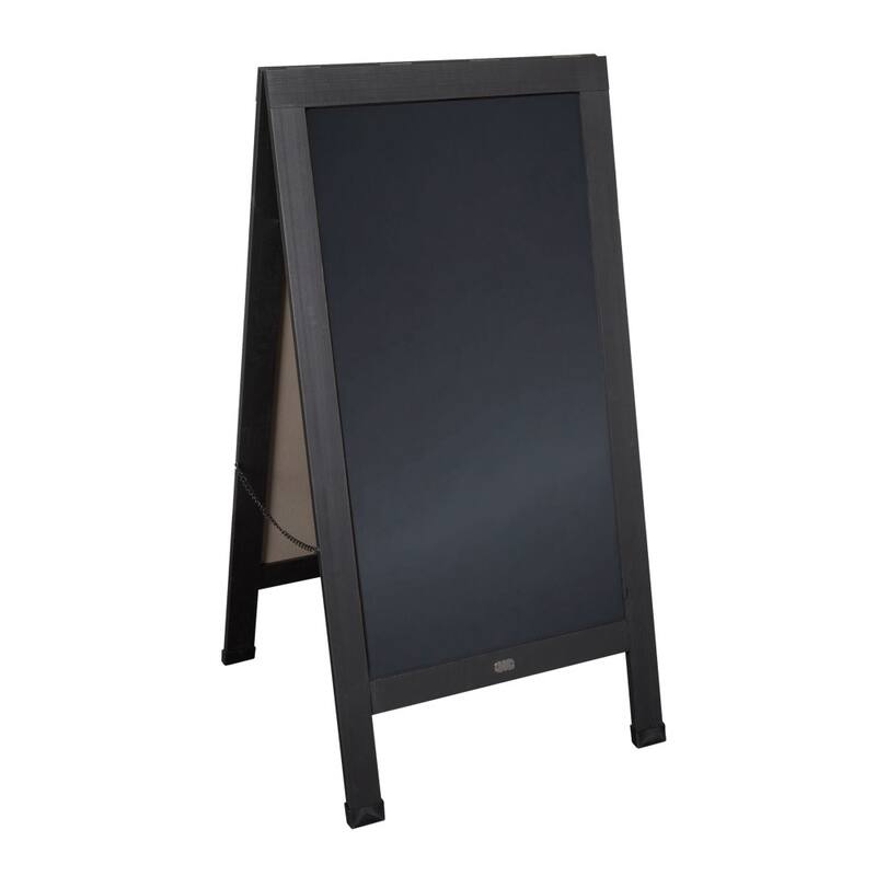 Wood A-Frame Magnetic Chalkboard Set-Markers, Stencils, and Magnets