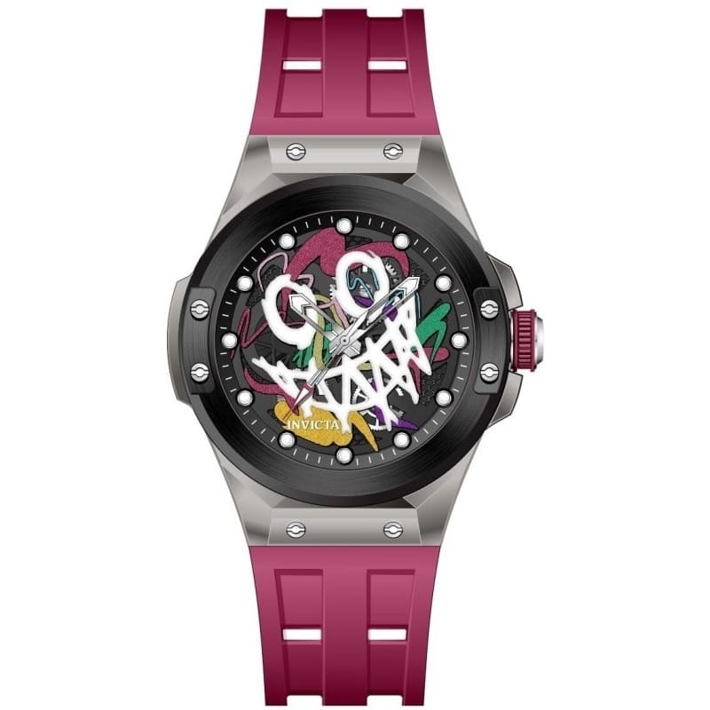 Invicta Men's 50007 Sea Base Quartz PC21 Brass, Plastic Dial Watch - Black