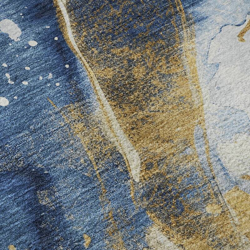 Premium Washable Super Soft Abstract Glam Mayfield Rug