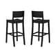 preview thumbnail 11 of 34, Linon Dahlia Armless Barstool Set of 2