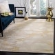 preview thumbnail 2 of 6, SAFAVIEH Couture Hand-knotted Tibetan Fumiki Modern Wool Rug 6' x 9' - Creme/Yellow