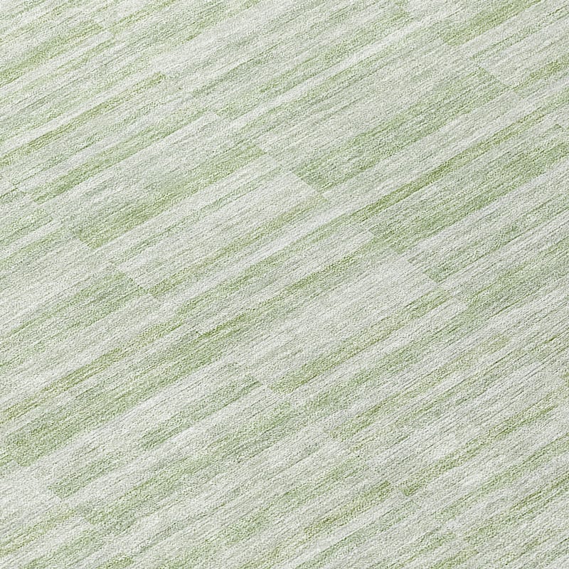 Machine Washable Indoor/ Outdoor Chantille Contemporary Blocks Rug