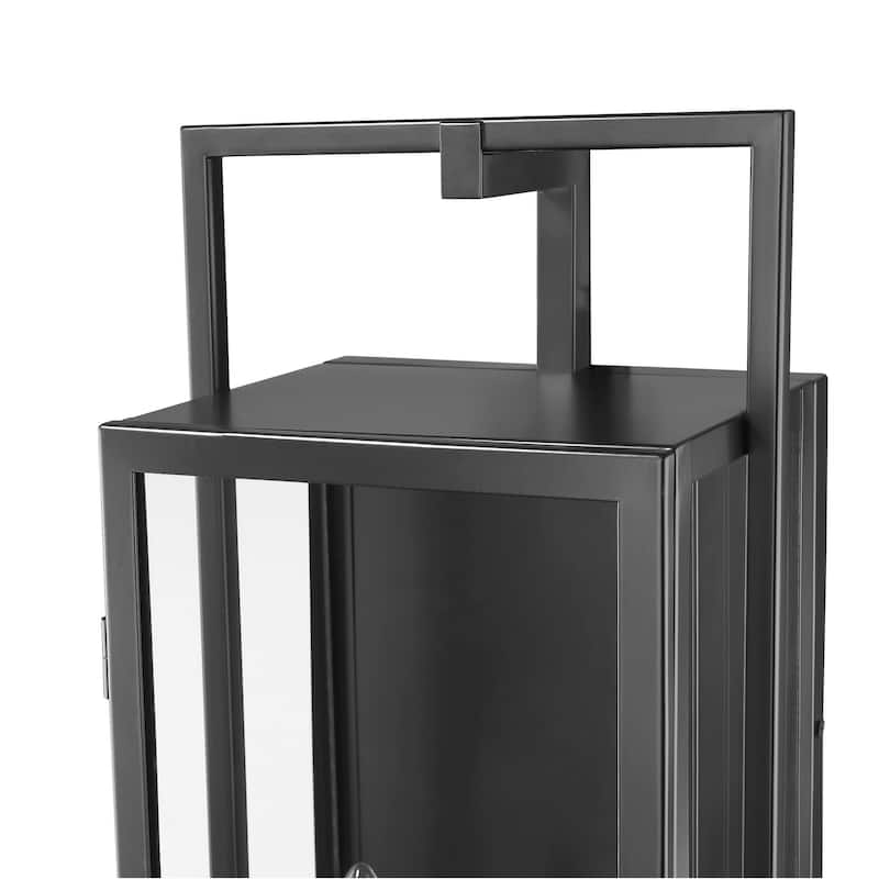 Z-Lite 598B Lucian 3 Light 27" Tall Outdoor Wall Sconce