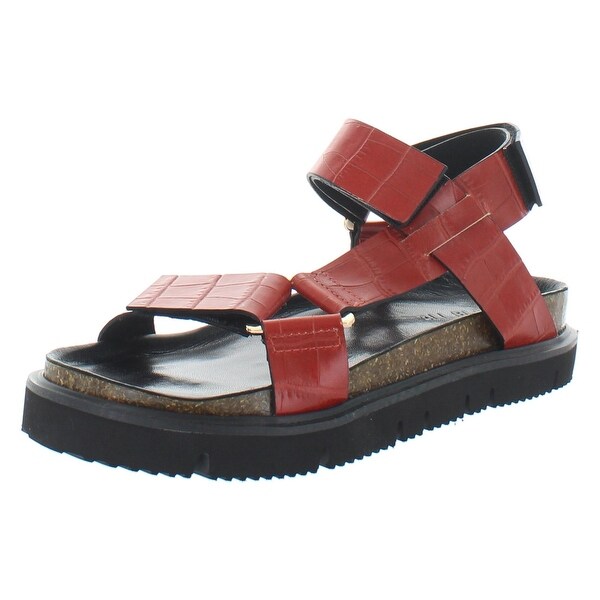 all black flatform sandals
