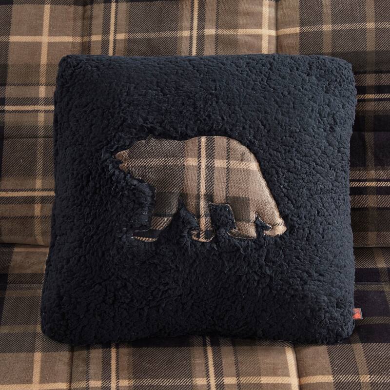 Woolrich Alton Plush to Sherpa Down Alternative Comforter Set