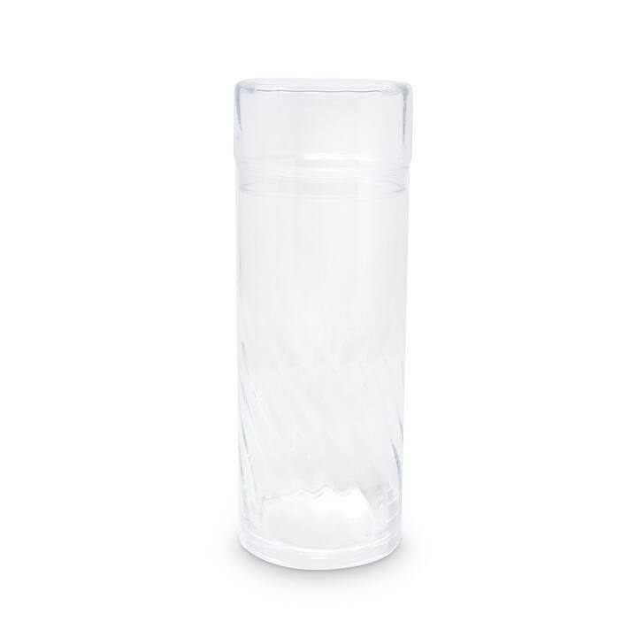Canister Jar with Spiral Design, Liscio Ottico - Large