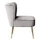 preview thumbnail 63 of 85, Haven Contemporary Velvet Upholstered Accent Chair
