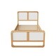 preview thumbnail 5 of 4, Modern Style Twin Size Solid Wood Platform Bed