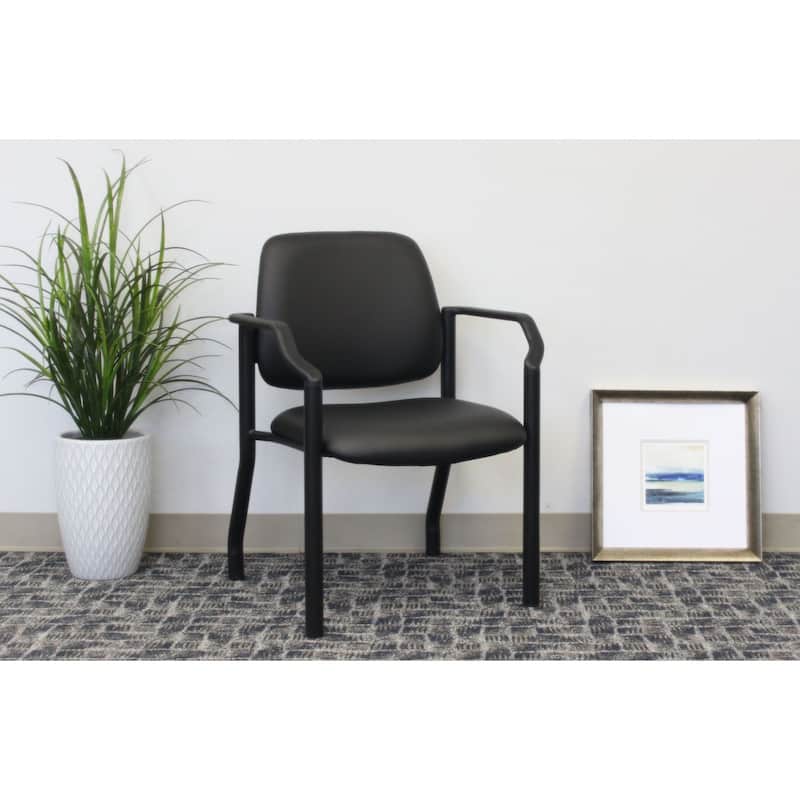 Boss Office Products Big and Tall Antimicrobial Guest Chair