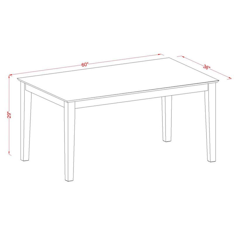 HomeStock 7-Piece Linen White Finish Solid Wood Top Dining Table with 6 Chairs with Lattice Back
