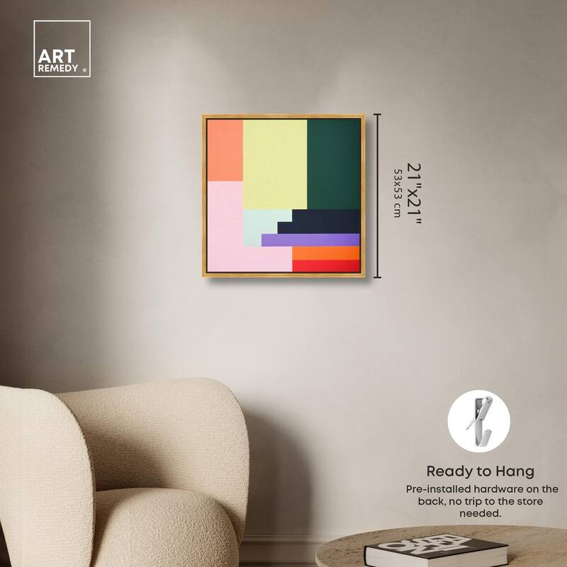 Rectilinear Rhapsody II Canvas by Art Remedy