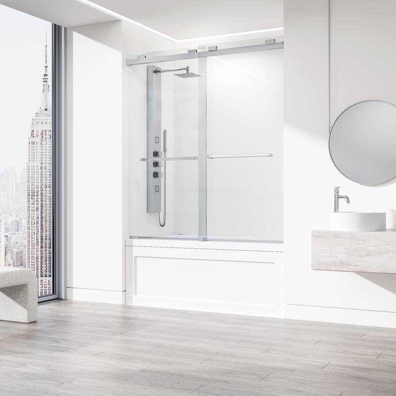VIGO Houston Frameless Sliding Door