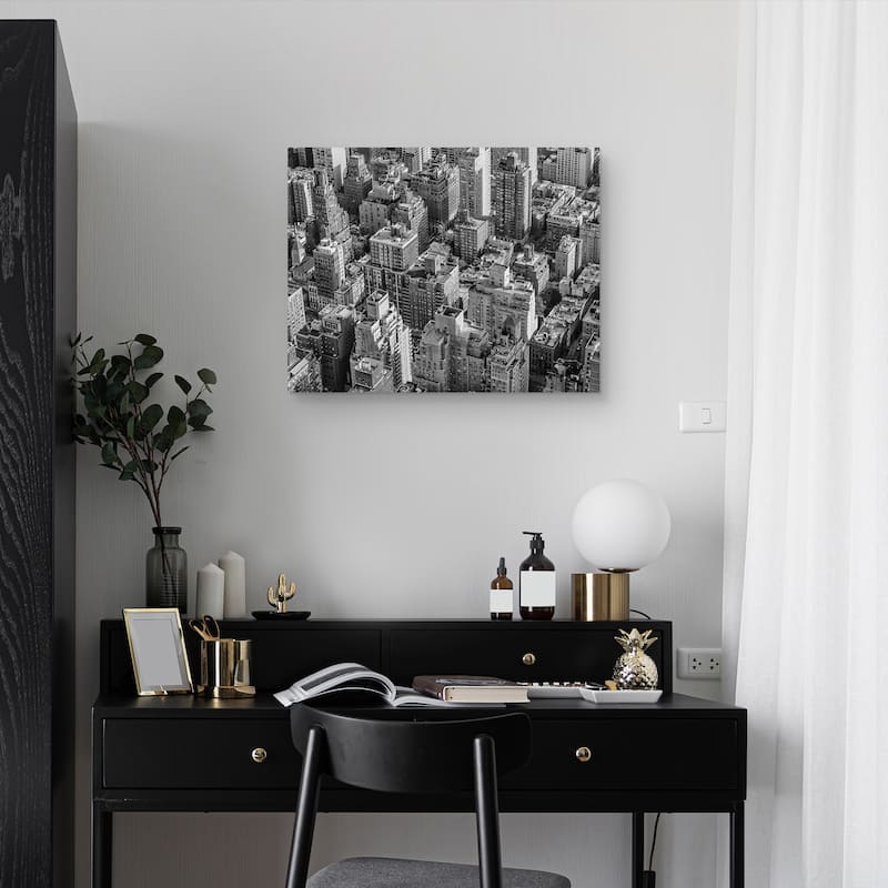 Above New York by Sossi Madzounian Canvas Art Print