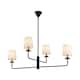 Option Matte Black / White Linen
