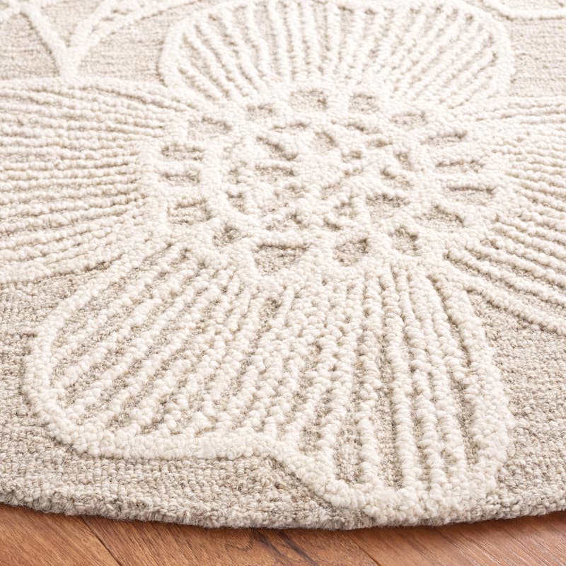SAFAVIEH Handmade Jardin Mevlija Floral Wool Rug