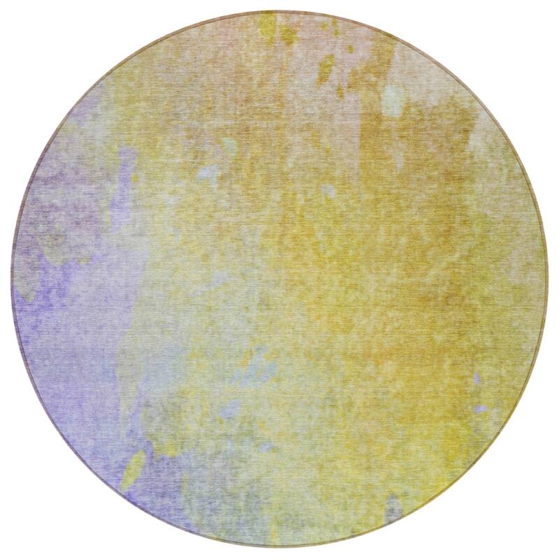 Allolu Contemporary Abstract Weather Resistant Timeless Fusion Runner Outdoor Rug