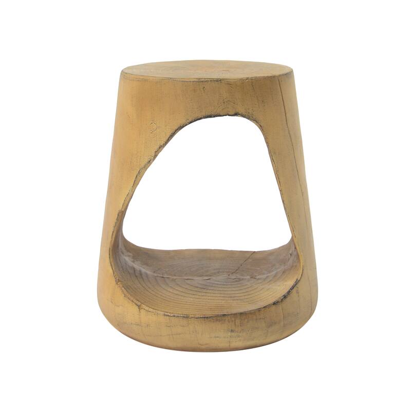 Christopher Knight Home - Emery Hollow Round Wood Grain Side Table