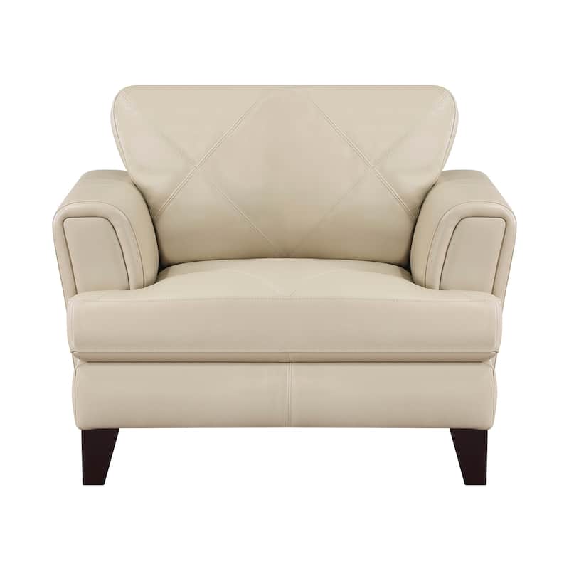 Howe 3-Piece Leather Living Room Sofa Set