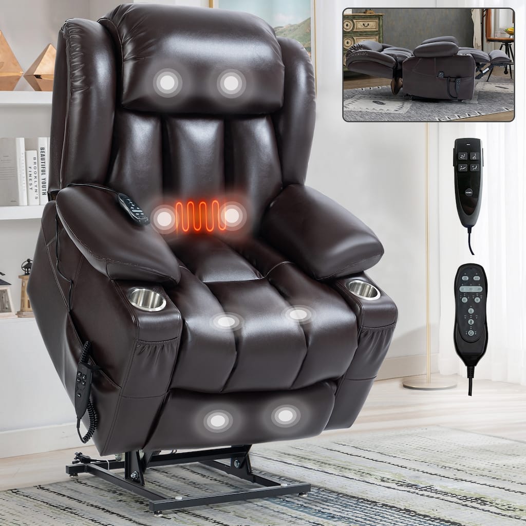 Power Lift Vibration Massage Recliner