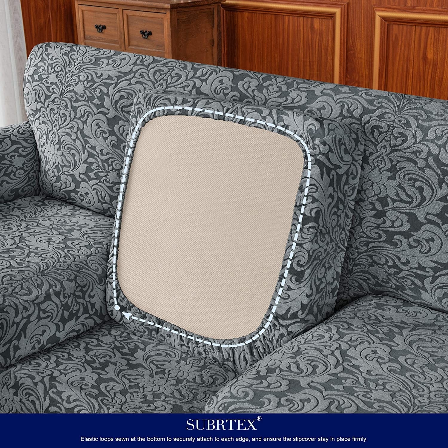 Subrtex 1-Piece PU Leather Chair Loveseat Sofa XL-Sofa Cushion Covers - On  Sale - Bed Bath & Beyond - 32579966