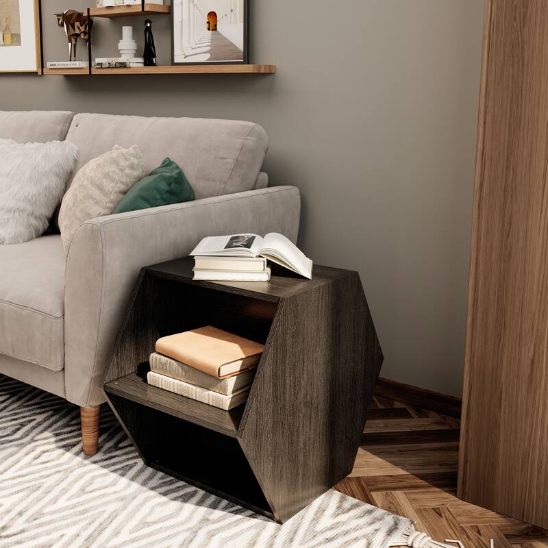 Hexagonal Coffee Table Side Table Nightstand