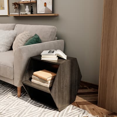 Hexagonal Coffee Table Side Table
