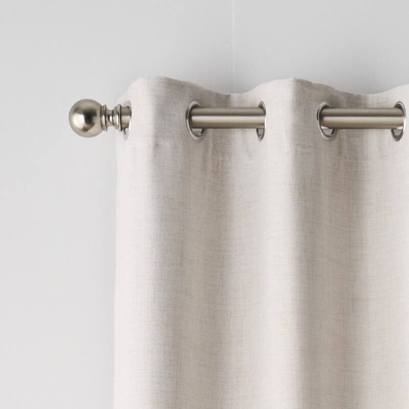 Tommy Hilfiger Hudson Grommet Window Curtain Panel Pair