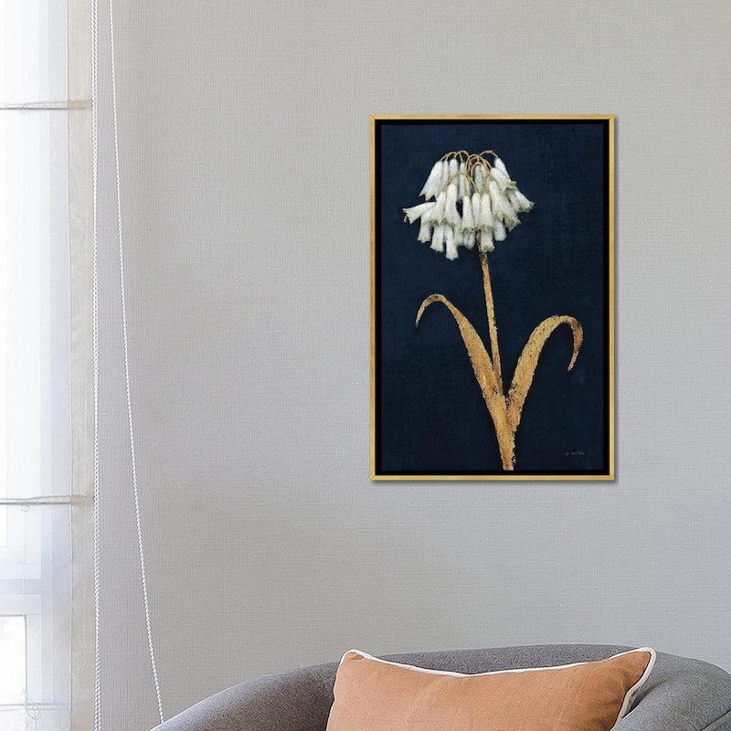 iCanvas "Shimmering Summer II Indigo Crop" by James Wiens Framed Canvas Print