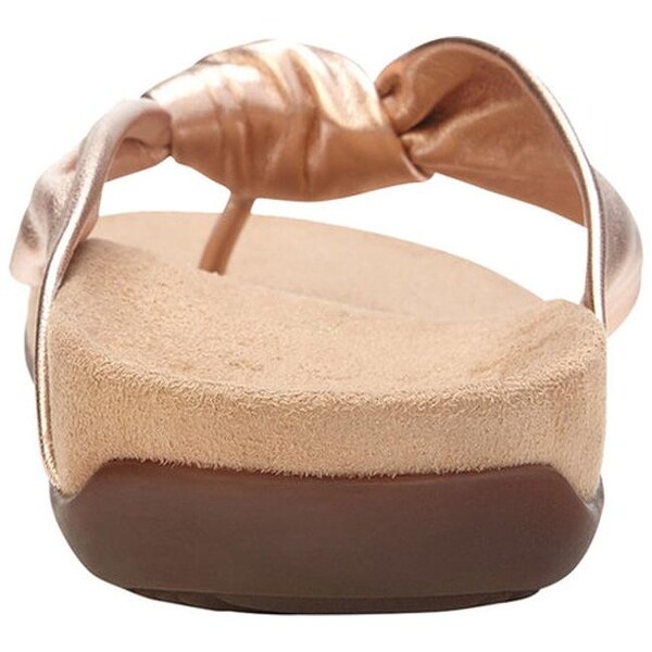 vionic gold sandals