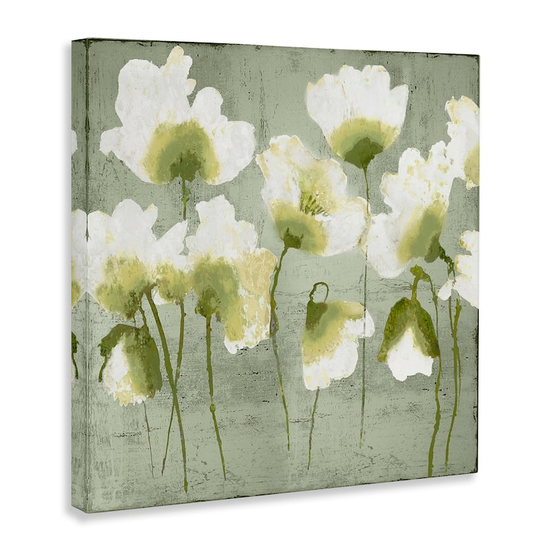 Stupell Charming Flower Impressions Canvas Wall Art Design By Vanessa Austin