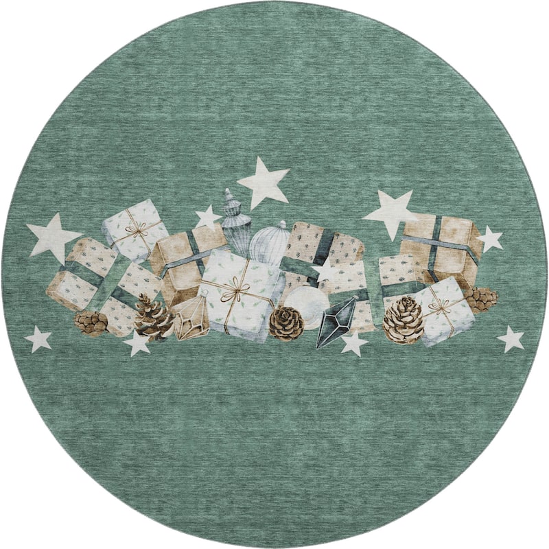 Premium Washable Super Soft Christmas Presents Mayfield Rug