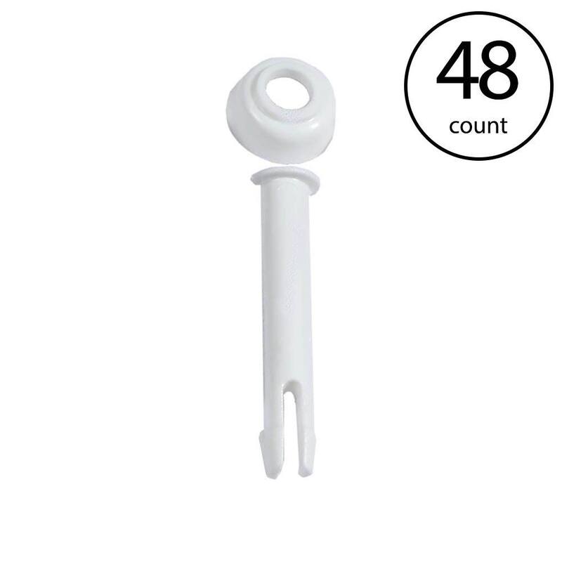 Intex Replacement Joint Pin & Seal for 13'-24' Round Metal Frame Pools (48 Pack) - 0.15