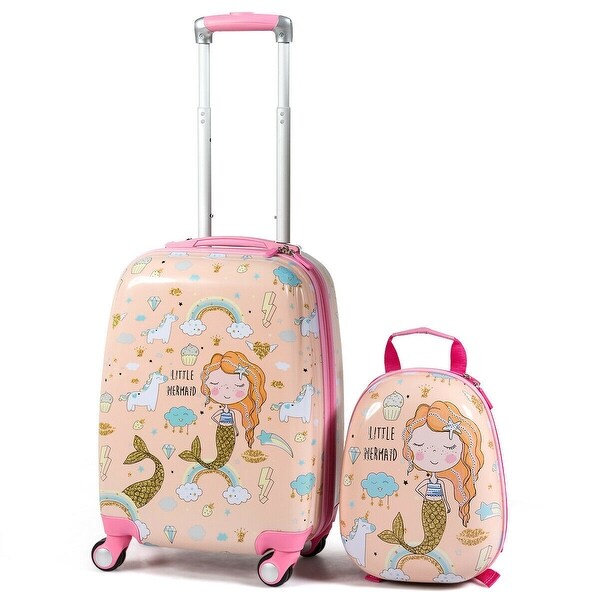 suitcase and backpack set
