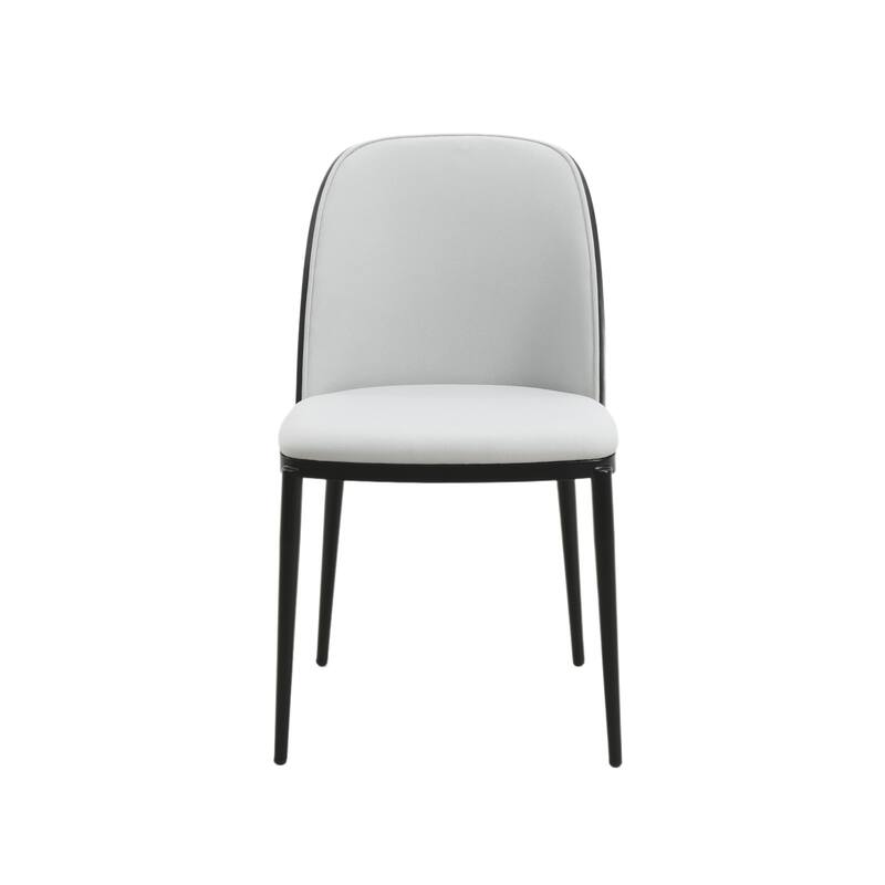 Voren 7-Piece Dining Set 55-Inch Rectangular Sintered Stone Dining Table and 6 Dining Side Chairs