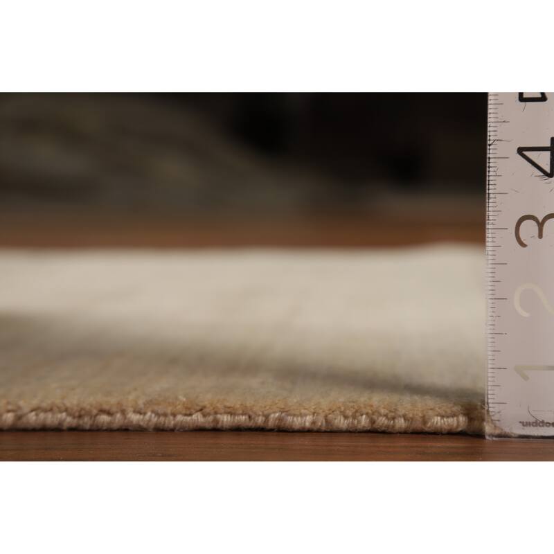 Tribal Gabbeh Indian Foyer Rug Handmade Oriental Silk Carpet - 3'0"x 4'10"