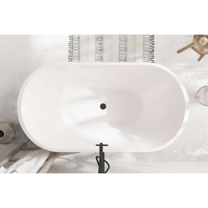 Vincent Bathtub in Glossy White