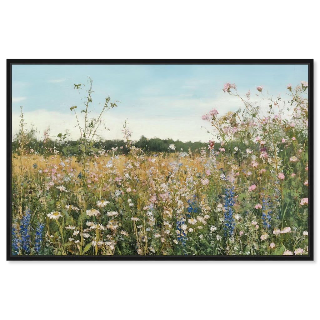 Glimmering Glade Garden II Canvas by Art Remedy