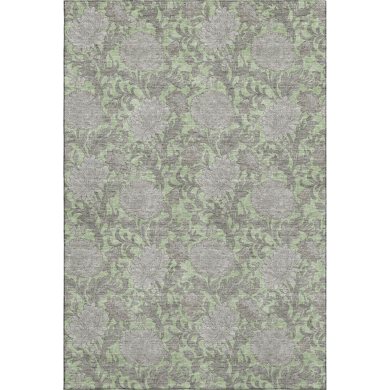 Premium Washable Super Soft Floral Mayfield Rug