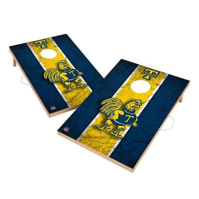 Vintage Trinity College Bantams Regulation 2x4 Cornhole Set