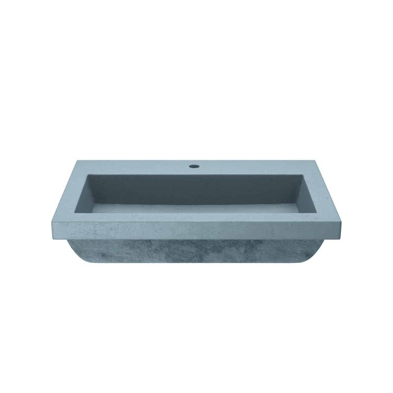 Native Trails NativeStone 30" Rectangular Stone Composite Drop In