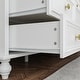 preview thumbnail 7 of 20, 12 Drawer Closet 63'' W Dresser White Chest Srorage Cabinet Lacquer