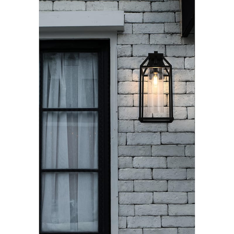 Lazare Outdoor Wall sconce in Black