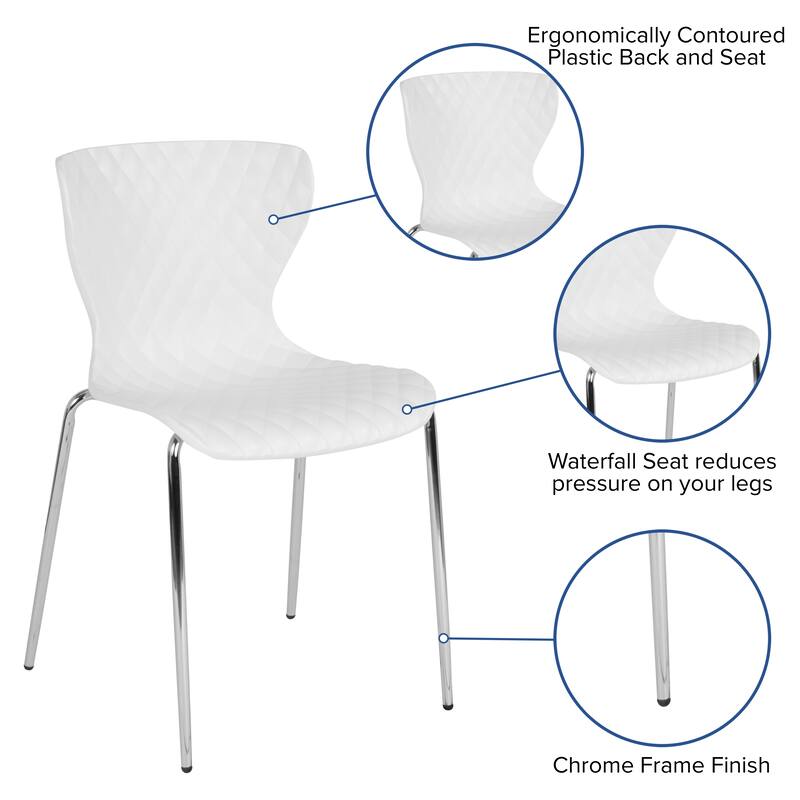 Contemporary Faux Upholstered Chair