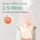 preview thumbnail 3 of 6, 6-in-1 Fast Baby Bottle Warmer - White - No Size
