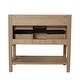 preview thumbnail 30 of 49, Plywood Freestanding Bathroom Vanity Set with Integrated Sink