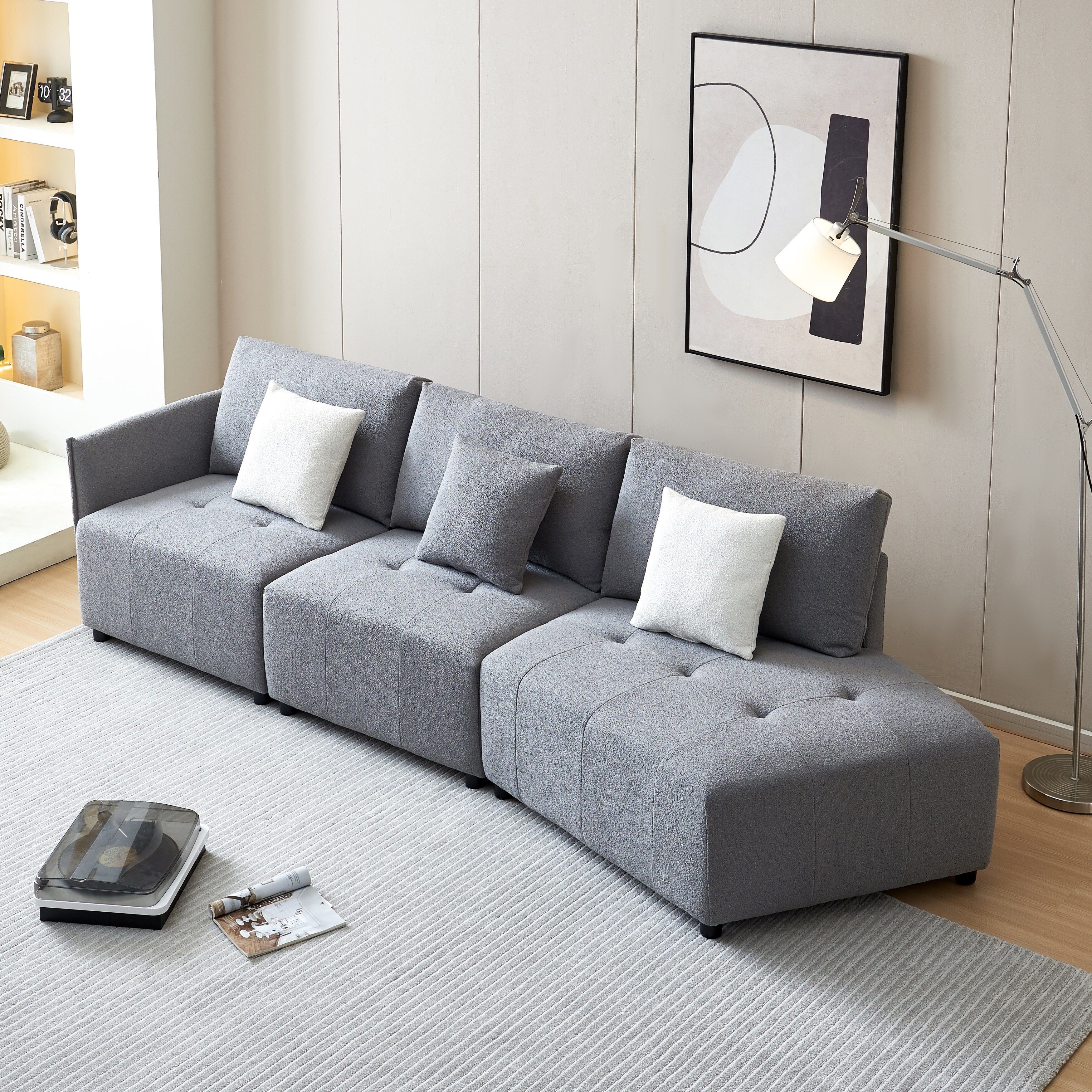 120 sectional with shop chaise
