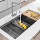 preview thumbnail 24 of 32, STYLISH Stainless Steel Single Handle Foldable Pull Down Kitchen Faucet