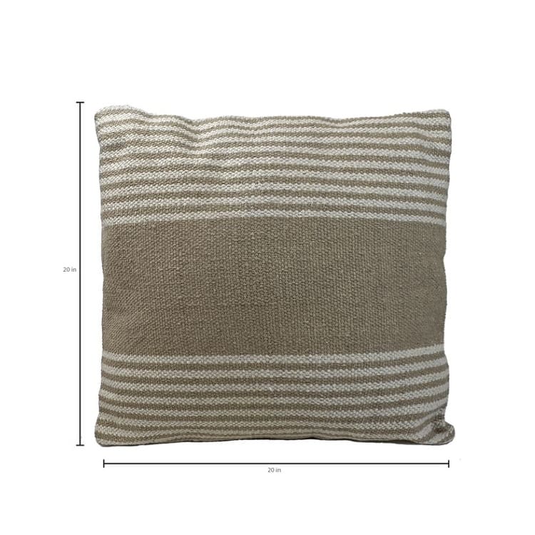 JoJo Fletcher Set of 2 20" x 20" Cotton Decorative Pillow Covers