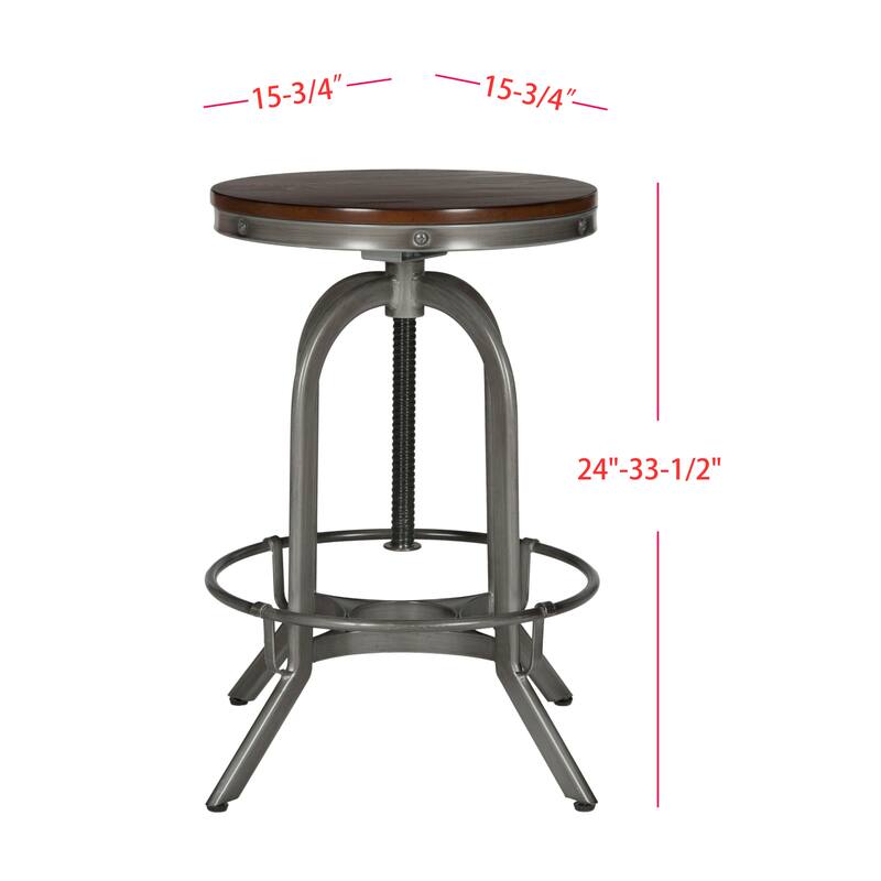 SAFAVIEH Susann 24-34" Adjustable Stool