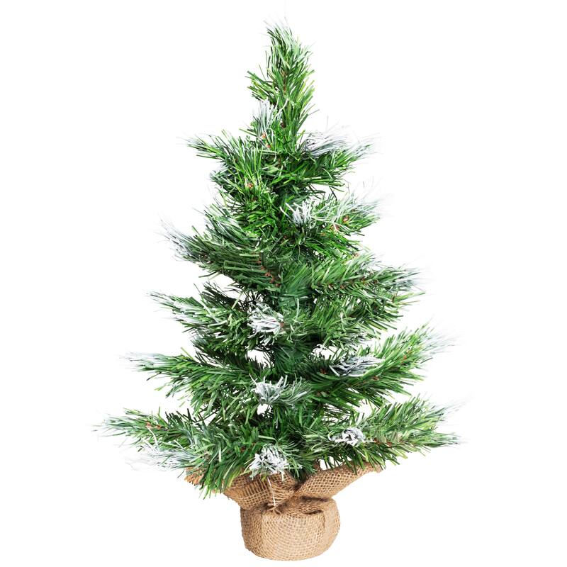 Whitecap Pine Artificial Mini Christmas Tree - 18" - Unlit - 1.5 Foot